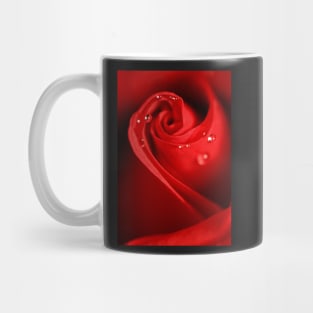 Red Swirl Mug